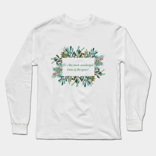 Christmas quote Long Sleeve T-Shirt